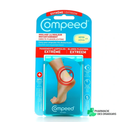 Compeed Pansement Ampoule Talon Extrême