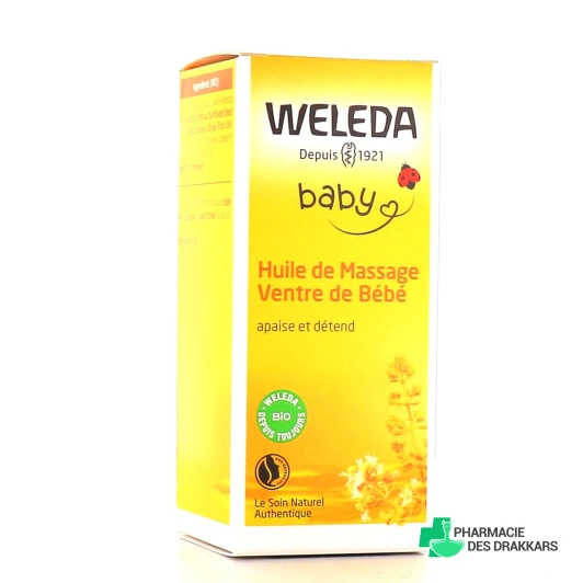 Weleda Huile de Massage Ventre de Bébé