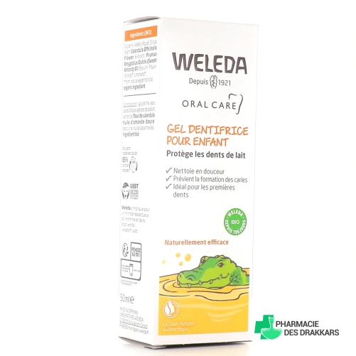 Weleda Gel Dentifrice pour Enfant