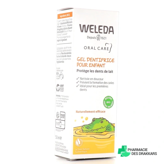 Weleda Gel Dentifrice pour Enfant