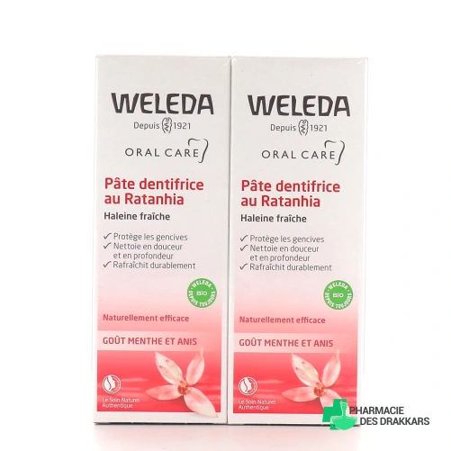 Weleda Pâte Dentifrice au Ratanhia