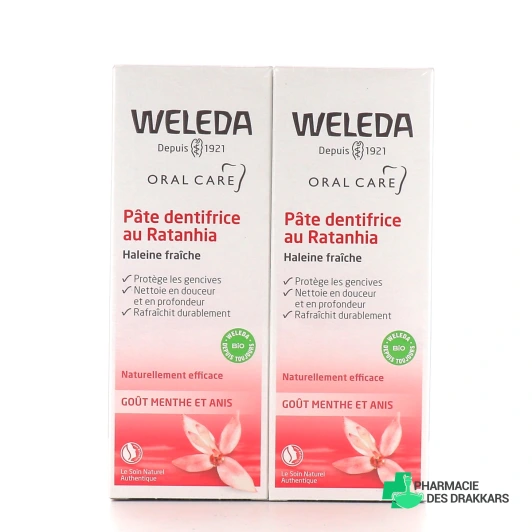 Weleda Pâte Dentifrice au Ratanhia