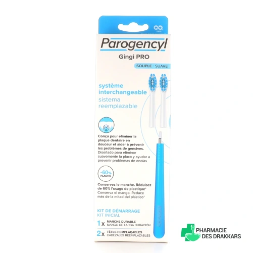 Parogencyl Gingi Pro Brosse à Dents Tête Remplaçable