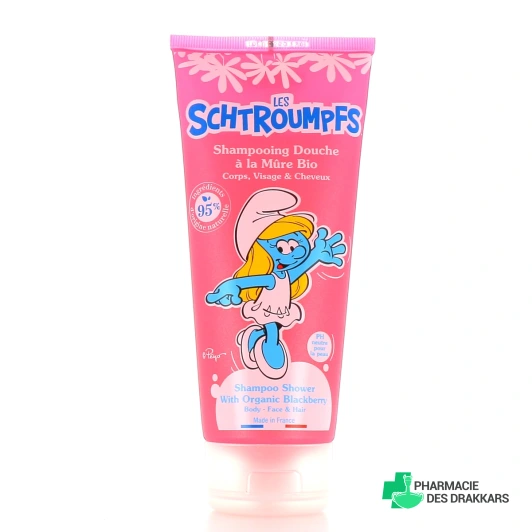 Les Schtroumpfs Shampooing Douche Bio