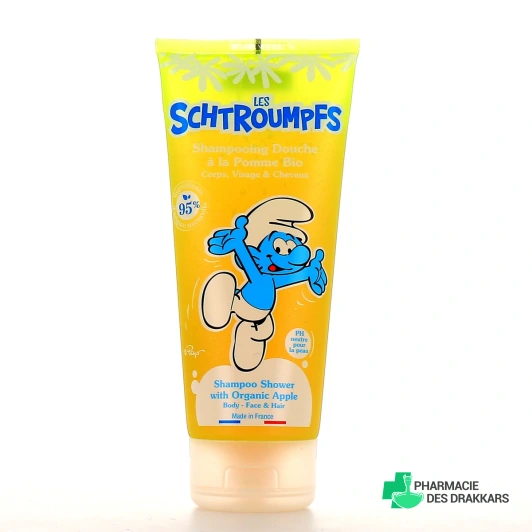 Les Schtroumpfs Shampooing Douche Bio