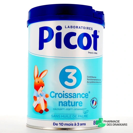 Picot Lait 3eme âge Croissance Nature