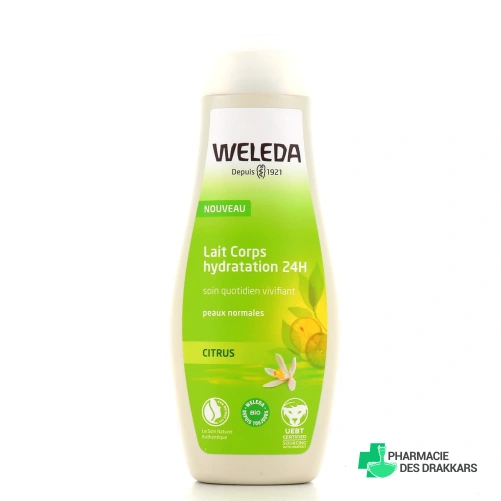 Weleda Citrus Lait Corps Hydratation 24h