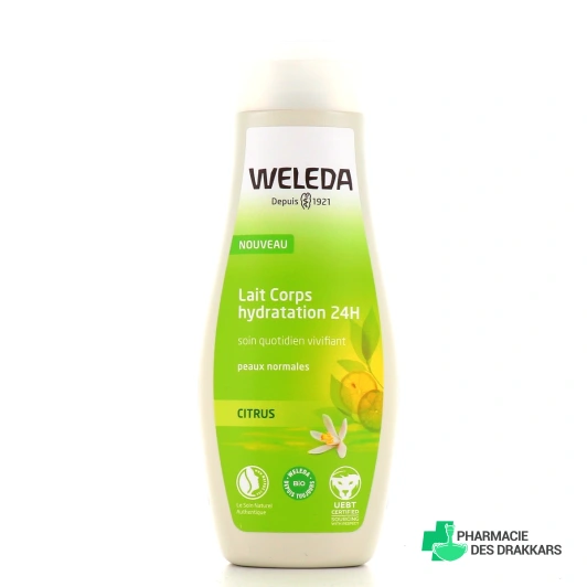 Weleda Citrus Lait Corps Hydratation 24h