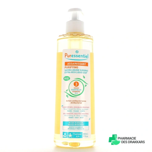 Puressentiel Savon Liquide Surgras Assainissant