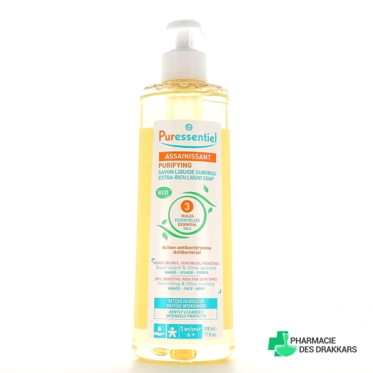 Puressentiel Savon Liquide Surgras Assainissant