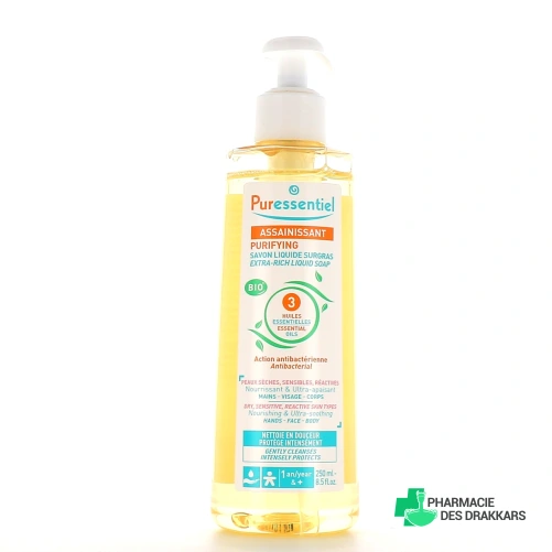 Puressentiel Savon Liquide Surgras Assainissant