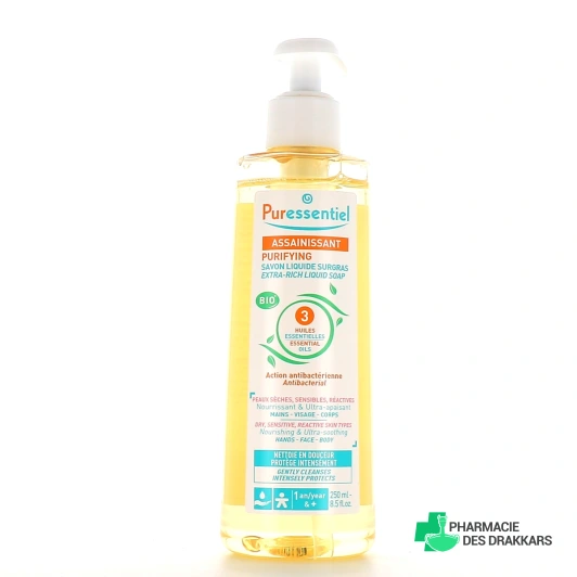 Puressentiel Savon Liquide Surgras Assainissant