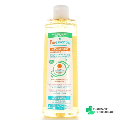 Puressentiel Savon Liquide Surgras Assainissant