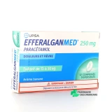EfferalganMed 250 mg Enfant 13 à 50 kg Comprimés dispersibles - Vue 360°