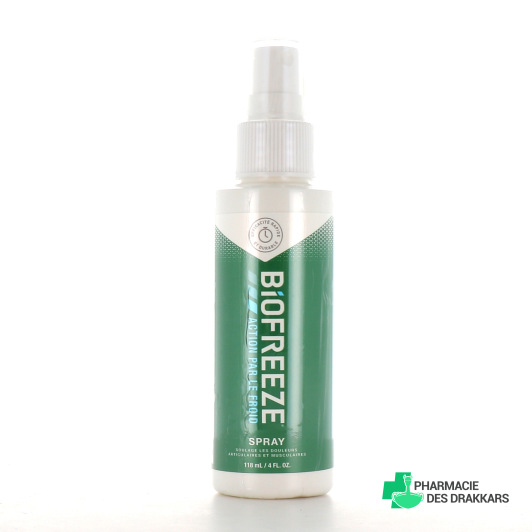 Biofreeze Spray analgésique Muscles et articulations 118 ml