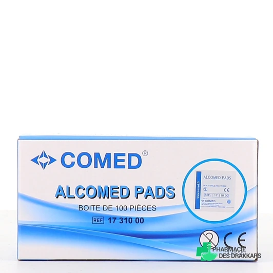 Alcomed Pads Tampons Désinfectants