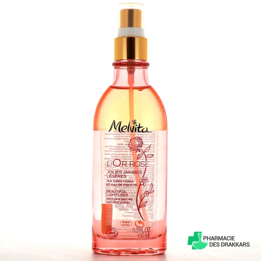 Melvita L'Or Rose Jolies Jambes Légères