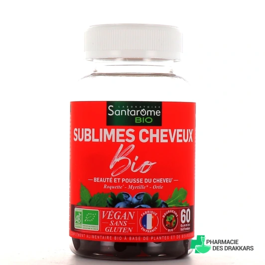 Santarome Gummies Sublimes Cheveux Bio