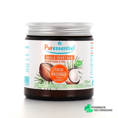 Puressentiel Huile végétale de Coco Bio