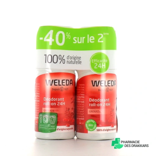 Weleda Déodorant Roll-on 24h Grenade