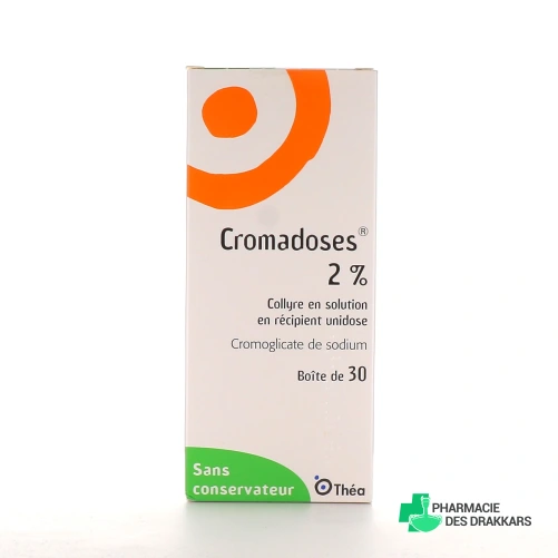Cromadoses 2% Collyre en Unidoses