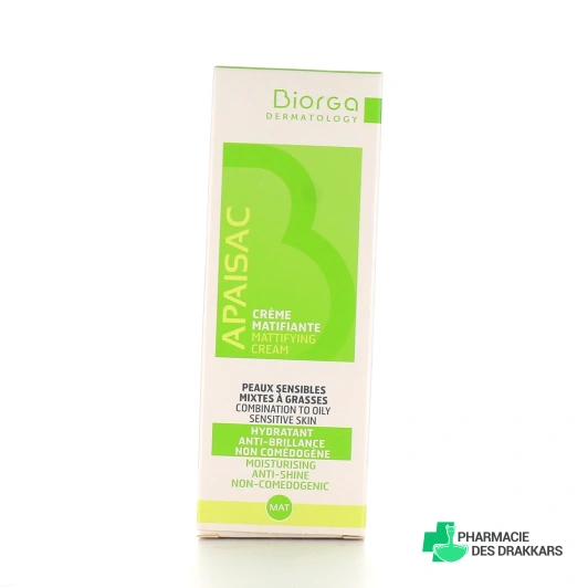 Apaisac Biorga Crème matifiante