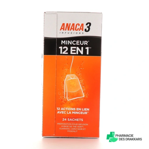 Anaca3 Infusions Minceur 12 en 1