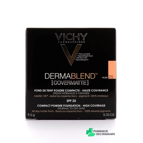 Vichy Dermablend Covermatte Poudre Compact 12h