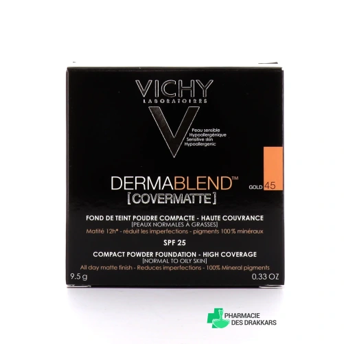 Vichy Dermablend Covermatte Poudre Compact 12h