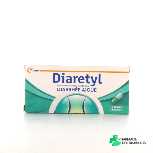 Diaretyl 2 mg Diarrhée Aiguë