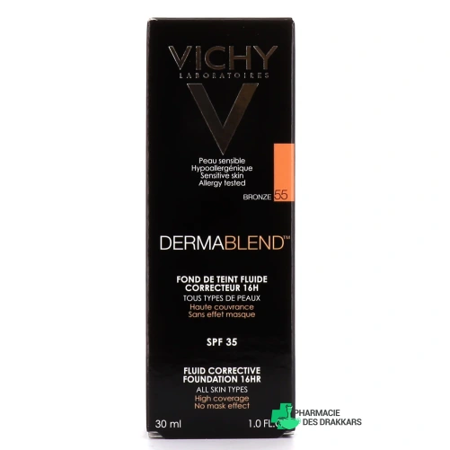 Vichy Dermablend Fond de teint fluide correcteur 16h