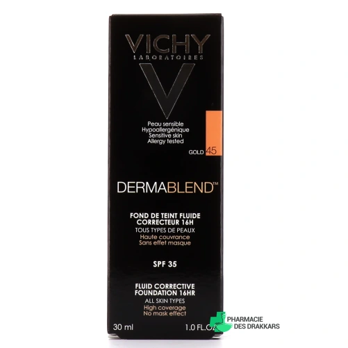 Vichy Dermablend Fond de teint fluide correcteur 16h