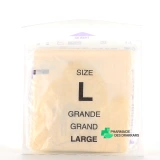Gants latex stériles - Vue 360°