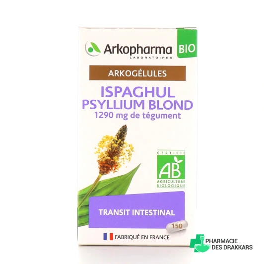 Arkogélules Ispaghul Psyllium Blond Bio
