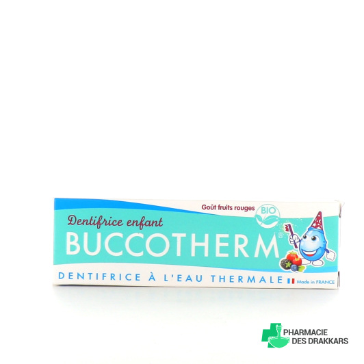 Buccotherm Dentifrice Enfant Goût Fruits Rouges Bio