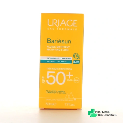Uriage Bariésun Fluide Solaire Matifiant SPF 50+