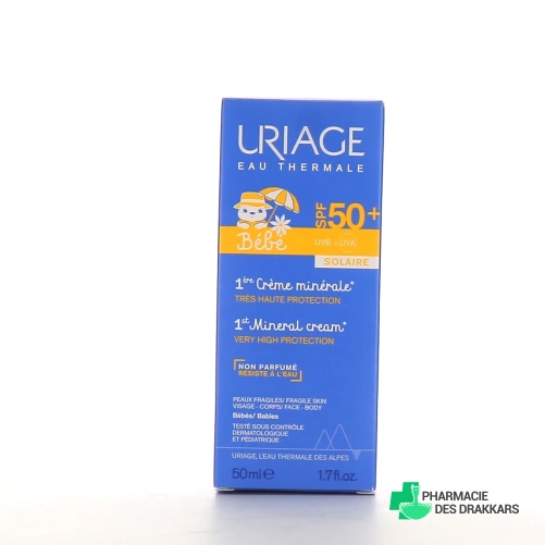 Uriage Bébé 1ere Crème Minérale SPF 50+