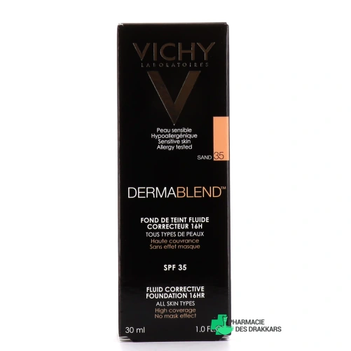 Vichy Dermablend Fond de teint fluide correcteur 16h