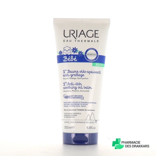 Uriage Bébé 1er Baume Oleo-Apaisant Anti-Grattage