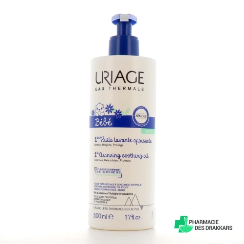 Uriage Bébé 1ere Huile Lavante Apaisante