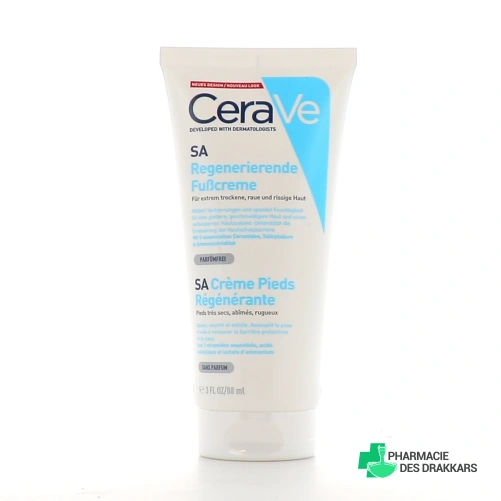 CeraVe SA Crème Pieds Régénérante