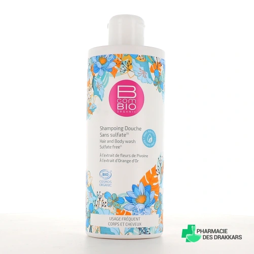 B com Bio Shampoing Douche Sans Sulfate