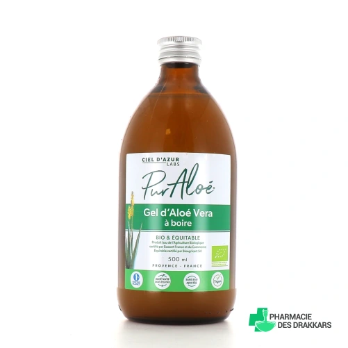 Pur Aloé Gel Aloe Vera Bio à Boire