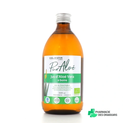 Pur Aloé Jus Aloe Vera Bio à Boire