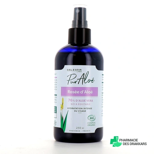Pur Aloé Rosée d'Aloé Bio 76 % Aloe Vera Natif