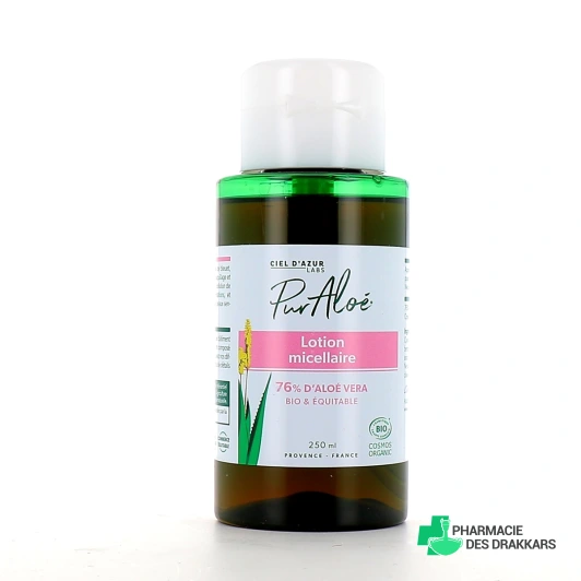 Pur Aloé Lotion Micellaire Bio 76% Aloe Vera Natif