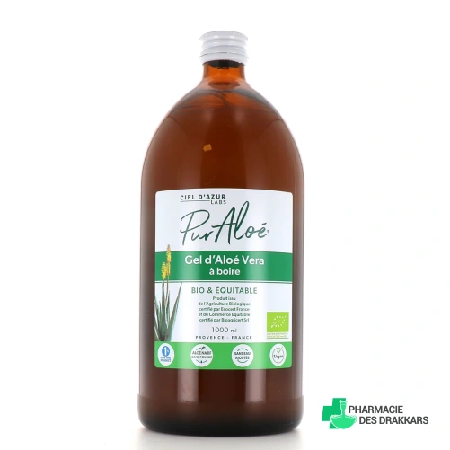 Pur Aloé Gel Aloe Vera Bio à Boire