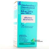 Chlorhexidine/Chlorobutanol Biogaran Bain de Bouche - Vue 360°