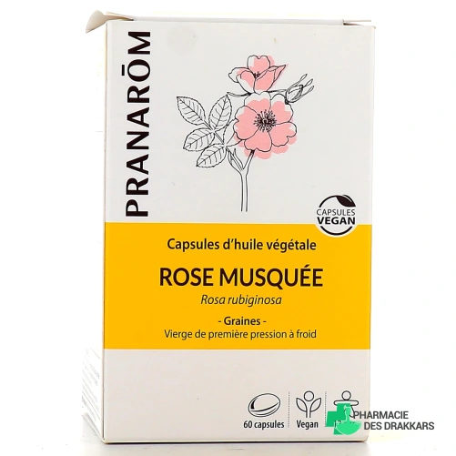 Pranarom Huile Végétale Rose Musquée Bio