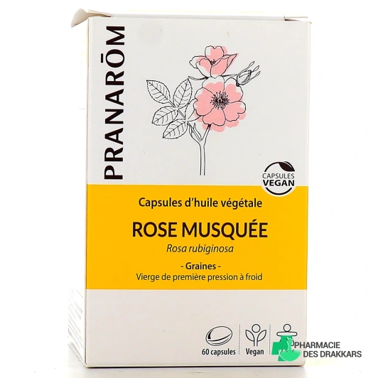 Pranarom Huile Végétale Rose Musquée Bio